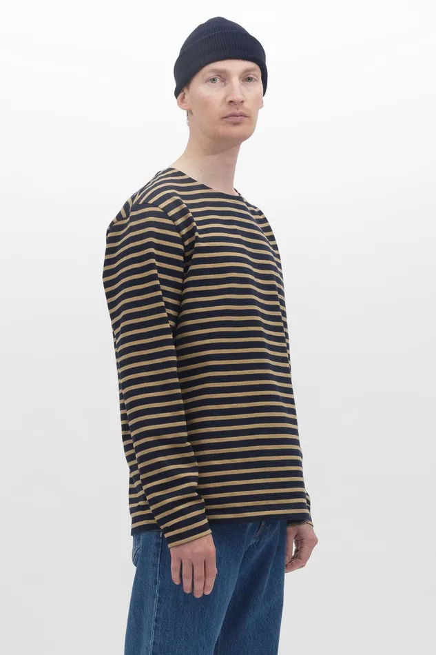 Men Norse Projects TShirts Holger Le Minor X Norse Projects Dark Navy