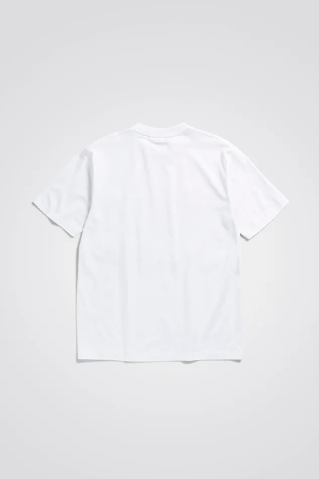 Men Norse Projects TShirts Johannes Standard Pocket SS White