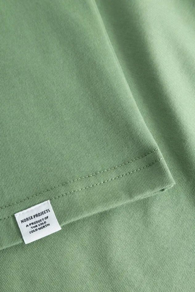 Men Norse Projects TShirts Niels Standard Tshirt Linden Green
