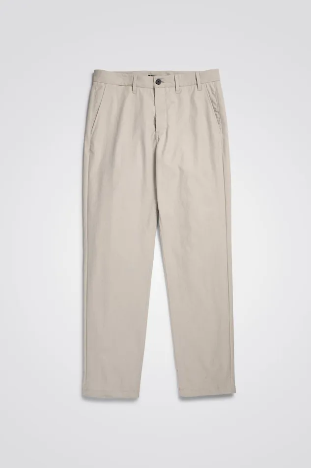 Men Norse Projects Trousers Aros Solotex Chino Stone