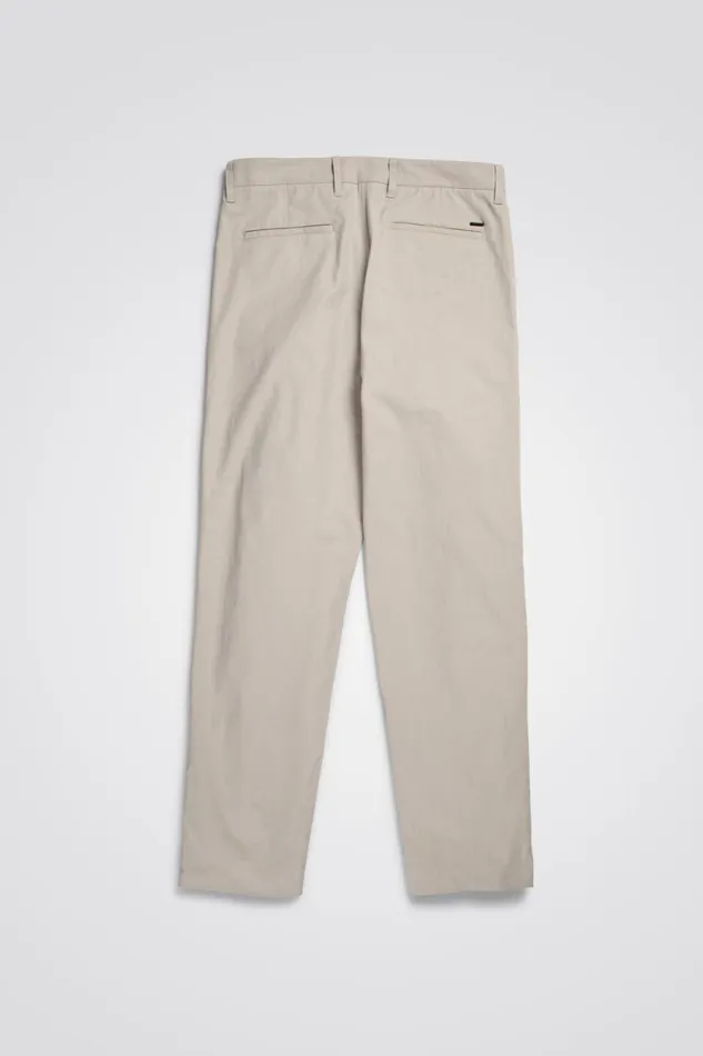 Men Norse Projects Trousers Aros Solotex Chino Stone