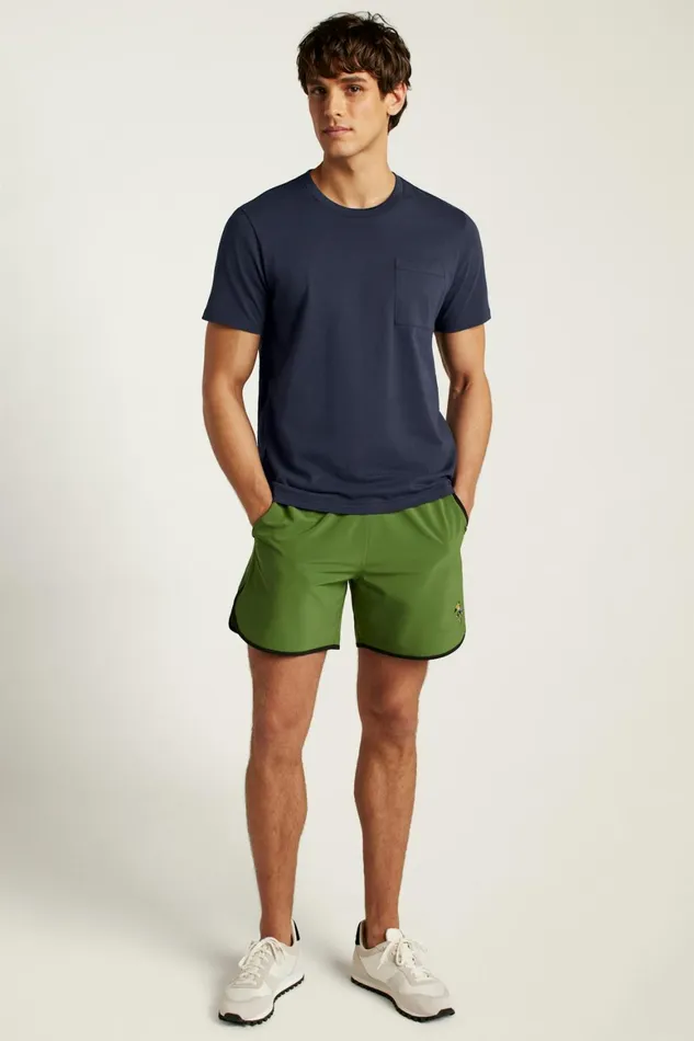 Men Organic Cotton Pocket Tee Navy Bonobos Short Sleeve Tees