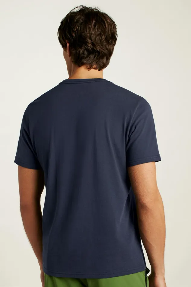 Men Organic Cotton Pocket Tee Navy Bonobos Short Sleeve Tees