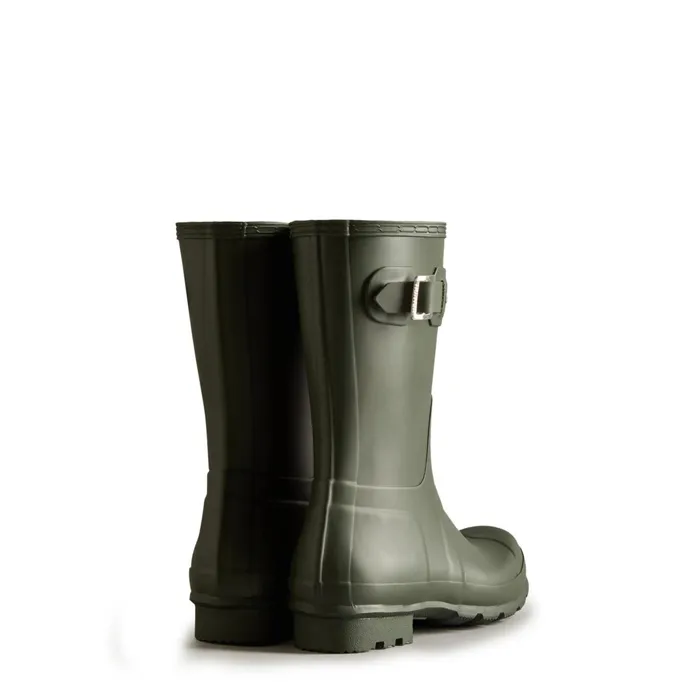 Men Original Short Rain Boots Hunter Boots Original Short Rain Boots Dark Olive Men Original Short Rain Boots Hunter Boots Original Short Rain Boots Dark Olive