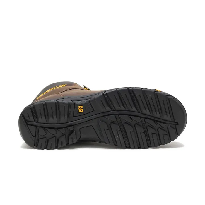 Men Outline Steel Toe Work Boot Cat Footwear Boots