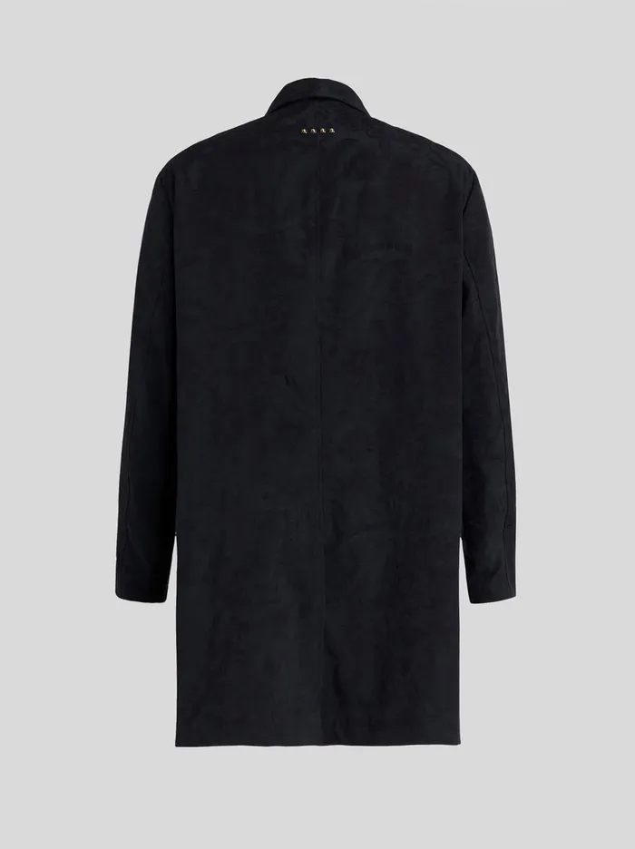 Men Paisley Design Jacquard Trench Coat Etro Coats And Outerwear