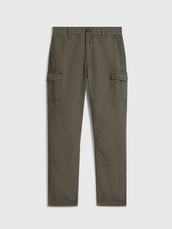 Men Pants John Varvatos CRAIG CARGO PANTS Teakwood