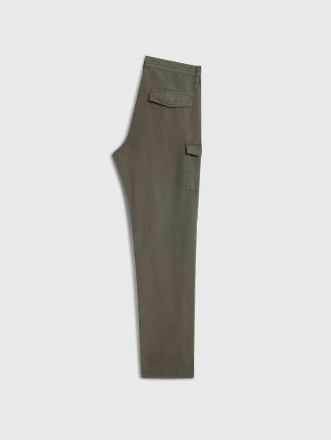 Men Pants John Varvatos CRAIG CARGO PANTS Teakwood