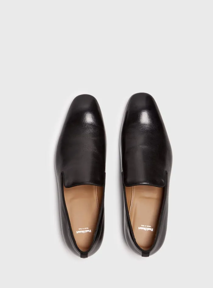 Men Paul Stuart Evening Harrier Formal SlipOn Black Calf