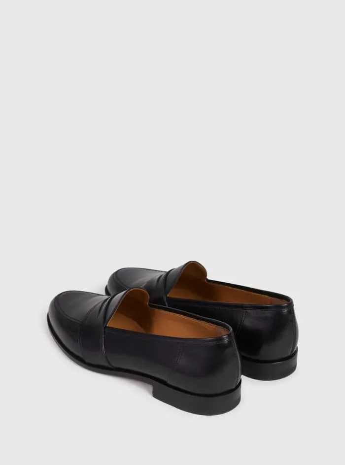 Men Paul Stuart Loafers Lee Penny Loafer Black