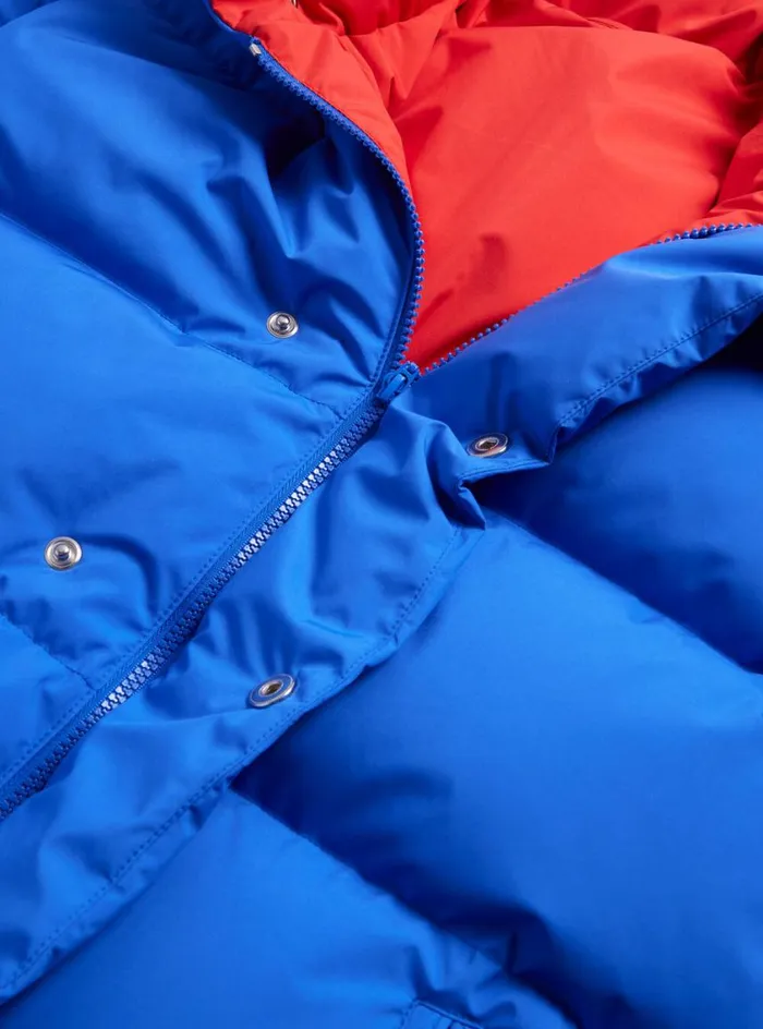 Men Paul Stuart Outerwear Puffer Jacket Royal Blue
