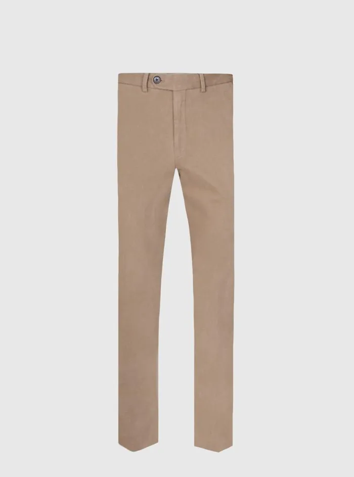 Men Paul Stuart Pants Brushed Newton Trouser Camel