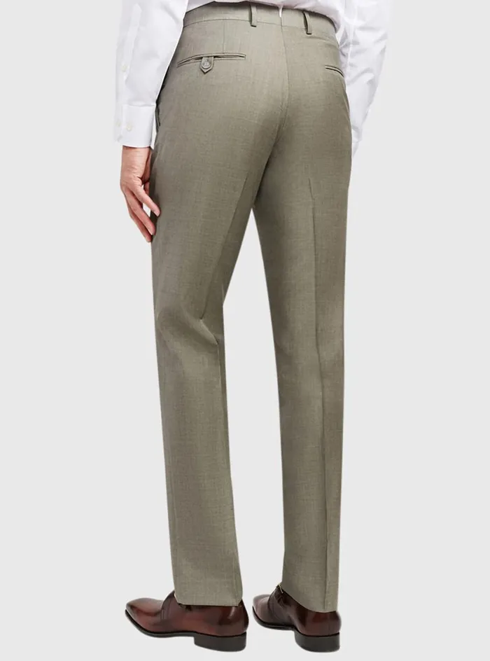Men Paul Stuart Pants Super 130s Wool Sage Trouser Sage Men Paul Stuart Pants Super 130s Wool Sage Trouser Sage