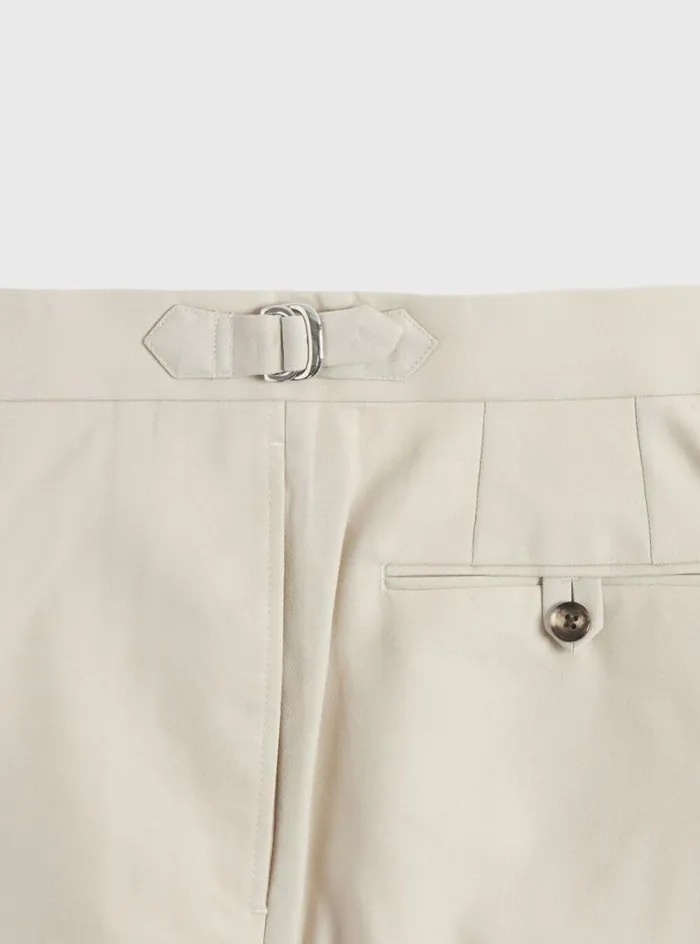 Men Paul Stuart Pants Wool Dress Trouser Stone