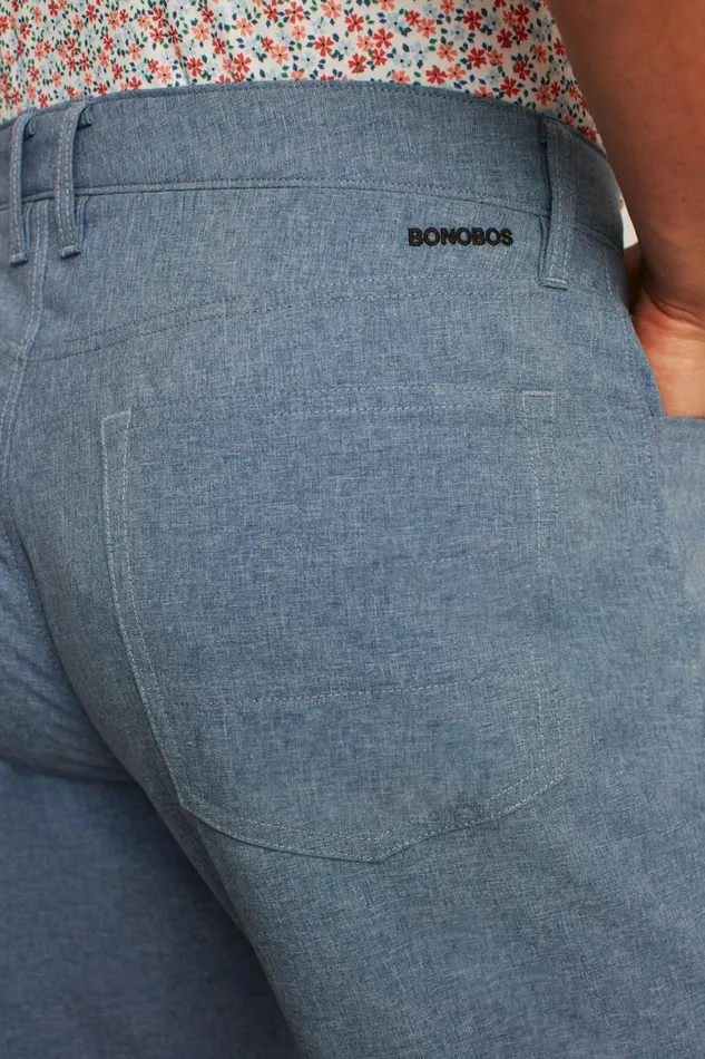 Men Performance Link 5Pocket Pants Downpour Heather Bonobos 5Pocket Pants