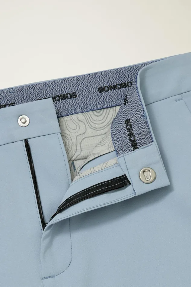 Men Performance Link Pants Dusty Blue Bonobos Joggers and Athleisure