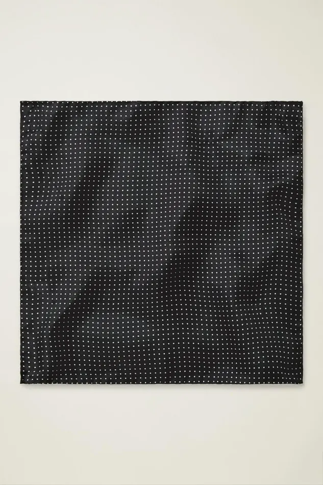 Men Pocket Square Black Dot Bonobos Ties and Pocket Squares
