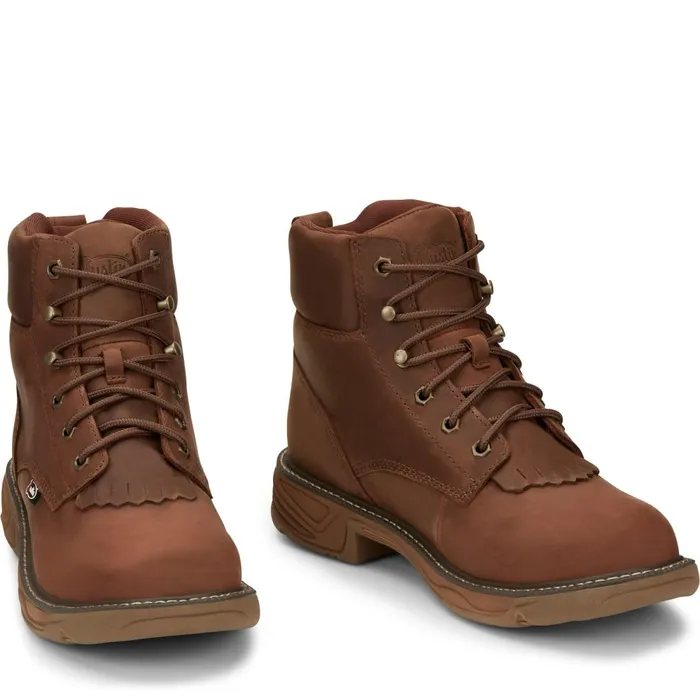 MEN Rush 6034 Waterproof Barley Justin Boots Work