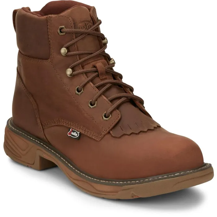 MEN Rush 6034 Waterproof Barley Justin Boots Work