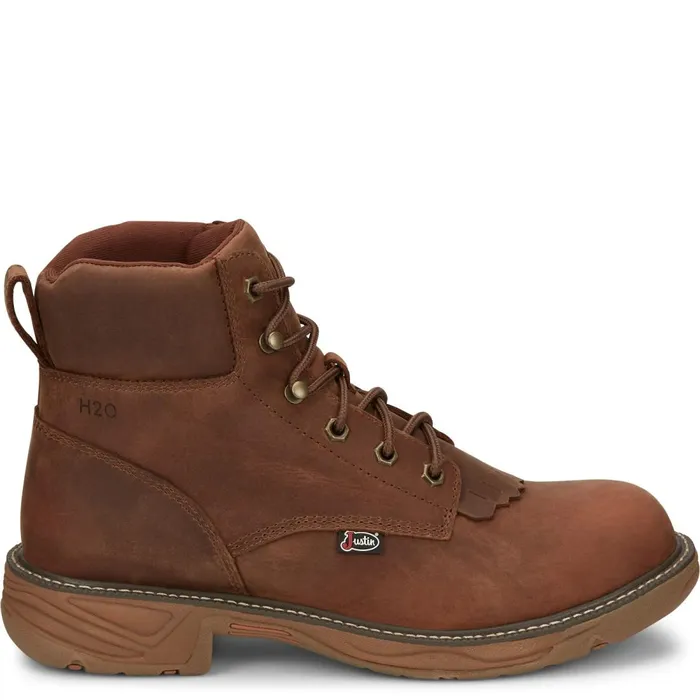 MEN Rush 6034 Waterproof Barley Justin Boots Work
