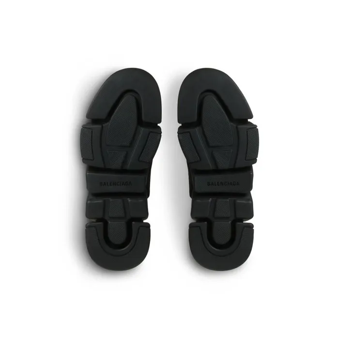 Men Sandals and Mules Balenciaga Speed 20 Recycled Knit Slide Sandal In Black