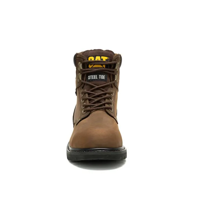 Men Second Shift Waterproof Steel Toe Work Boot Cat Footwear Boots
