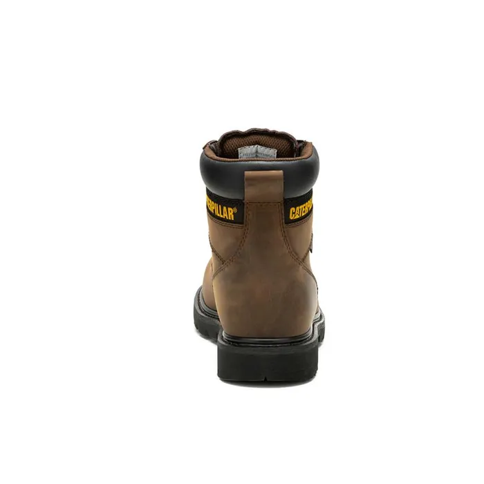Men Second Shift Waterproof Steel Toe Work Boot Cat Footwear Boots