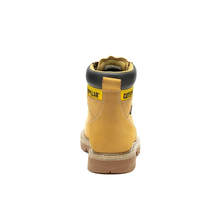 Men Second Shift Waterproof Steel Toe Work Boot Cat Footwear Boots