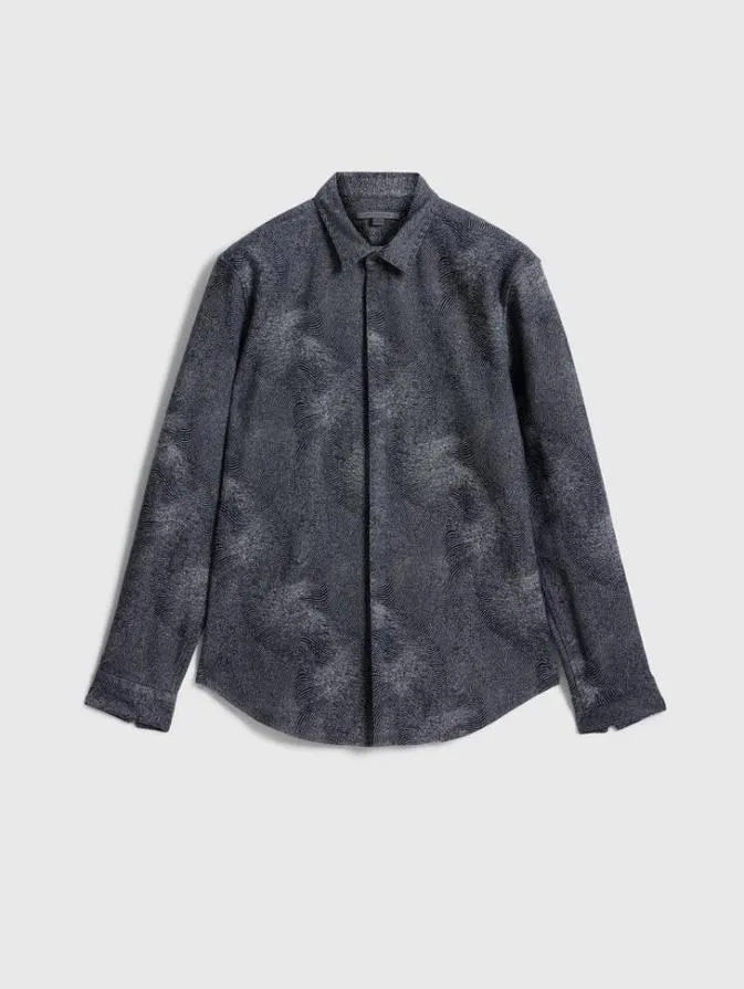 Men Shirts John Varvatos JASE SHIRT Indigo