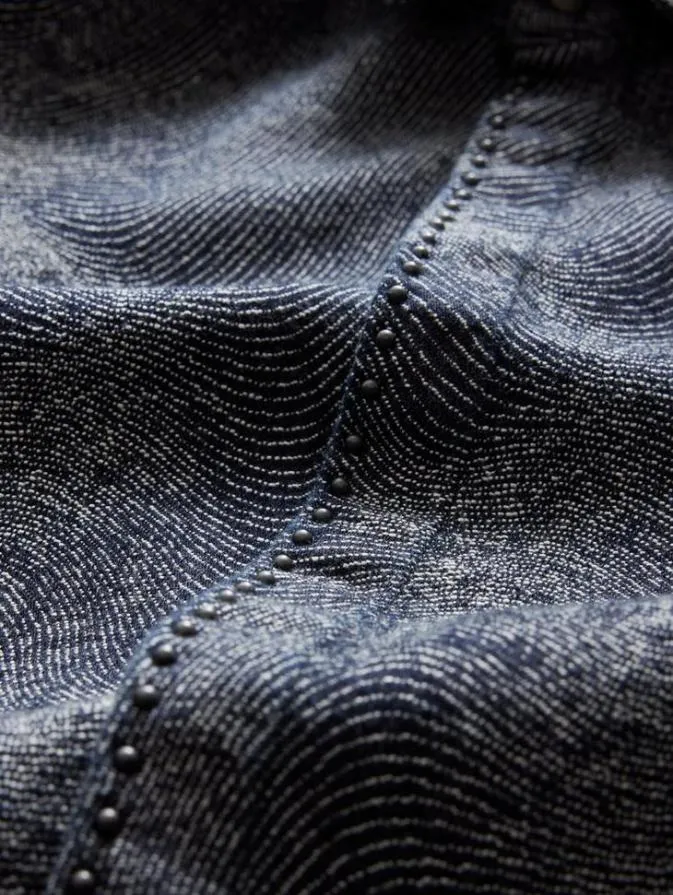 Men Shirts John Varvatos JASE SHIRT Indigo