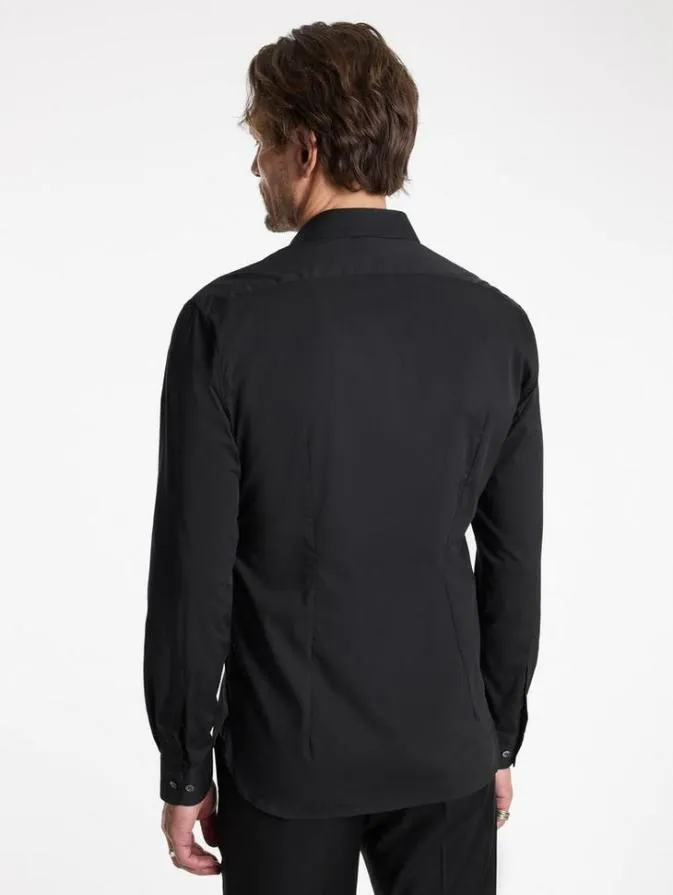 Men Shirts John Varvatos STELLA DRESS SHIRT Black