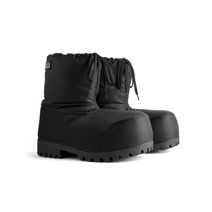 Men Ski Balenciaga Skiwear 8211 Alaska Low Boot In Black