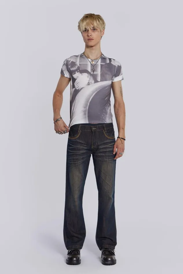 Men Sleazenation Kissing Tee Jaded London TShirts and Vests