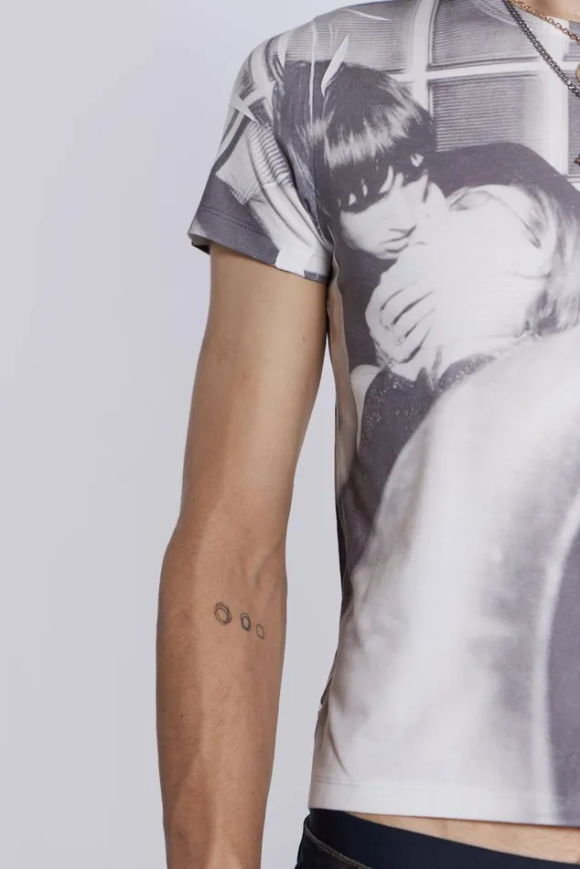 Men Sleazenation Kissing Tee Jaded London TShirts and Vests