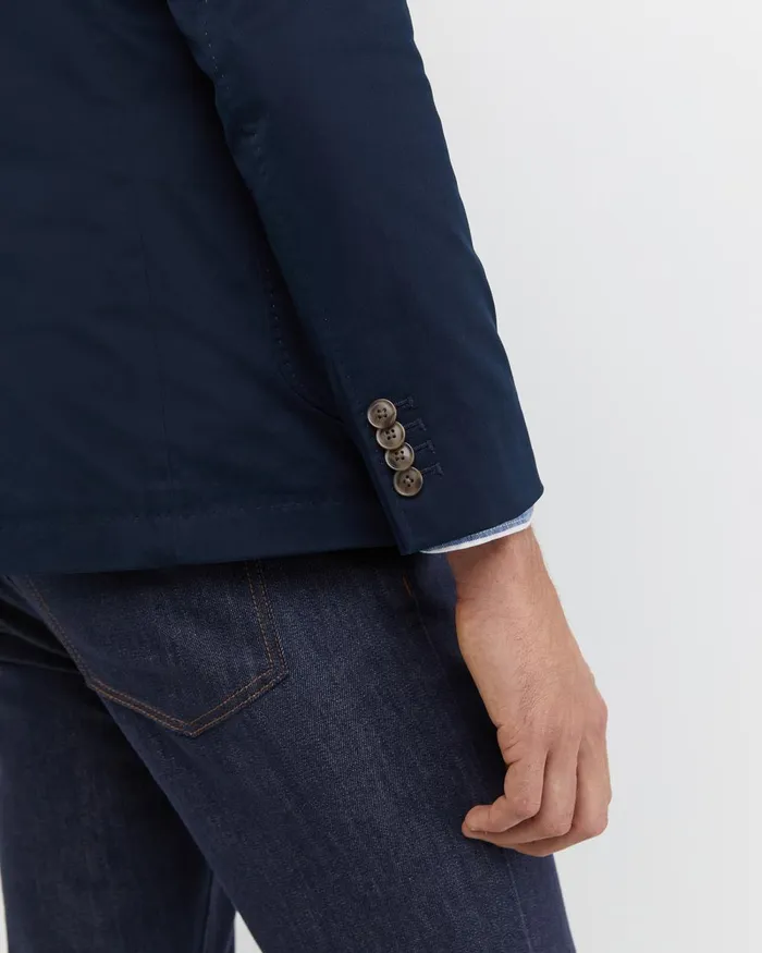 Men Sportscraft Jackets and Blazers Barton Sports Jacket Navy