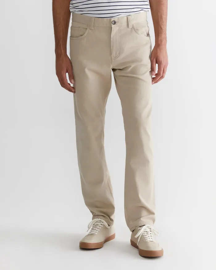 Men Sportscraft Pants Bedford Jean Sand