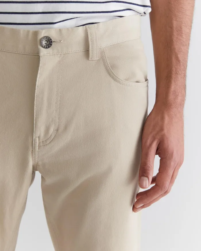 Men Sportscraft Pants Bedford Jean Sand