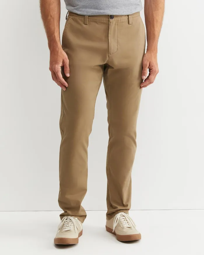 Men Sportscraft Pants Jones Chino Latte