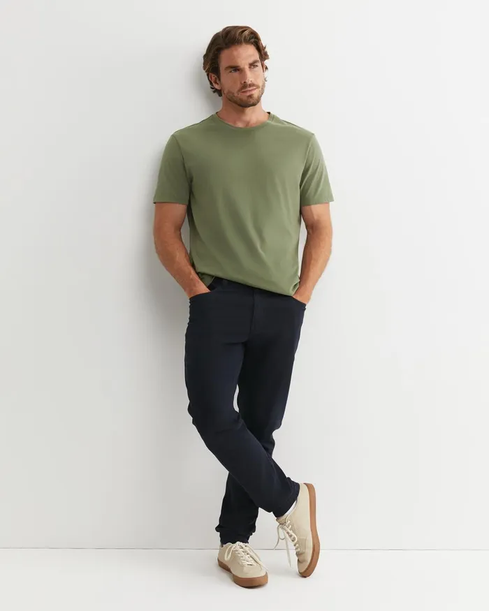 Men Sportscraft TShirts and Polos Supersoft Tee Dark Khaki