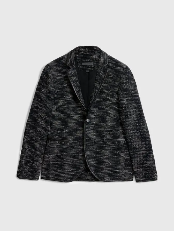 Men Suit Jackets John Varvatos LIDO JACKET Blackwhite