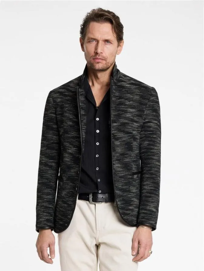 Men Suit Jackets John Varvatos LIDO JACKET Blackwhite