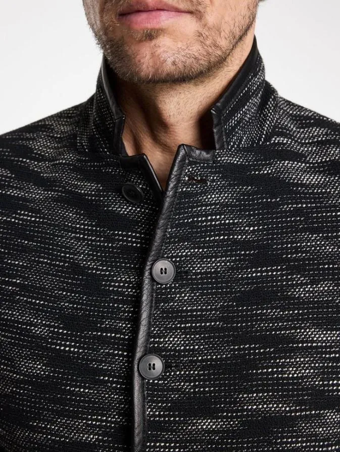 Men Suit Jackets John Varvatos LIDO JACKET Blackwhite