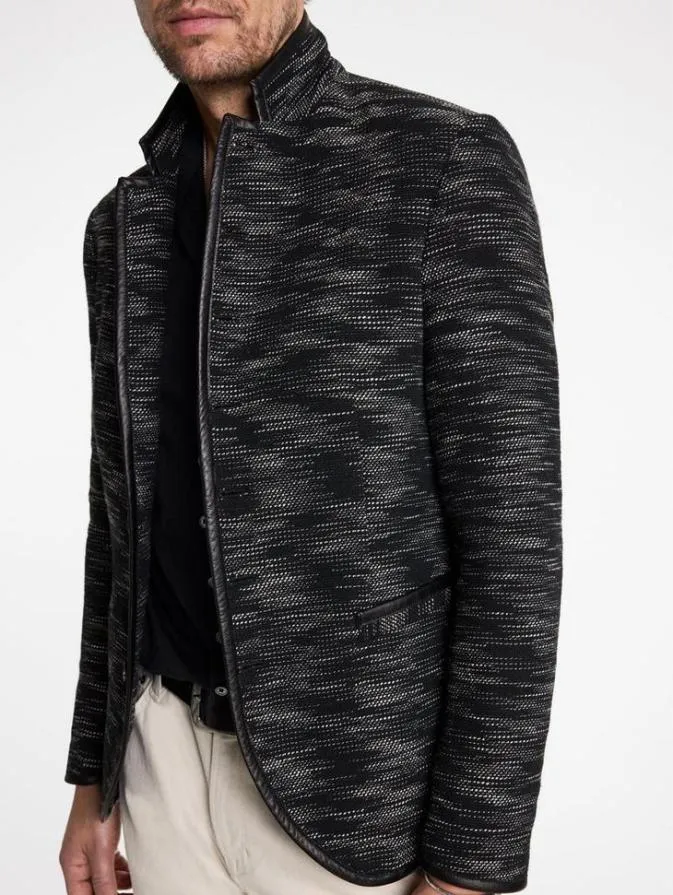 Men Suit Jackets John Varvatos LIDO JACKET Blackwhite