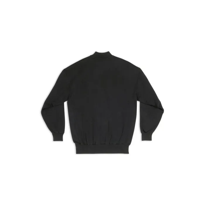 Men Sweatshirts and Hoodies Balenciaga Bb Corp Sweatshirt In Black