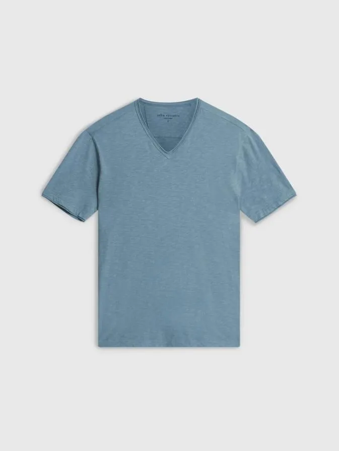 Men TShirts John Varvatos MILES VNECK Empire Blue