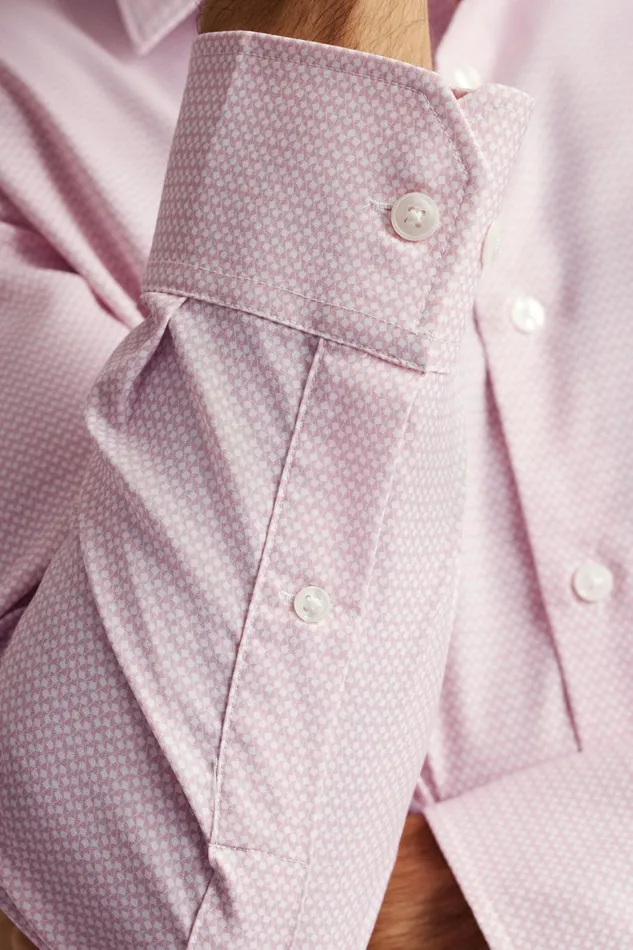 Men Tech Button Down Shirt Pink Astor Geo Bonobos Casual Shirts