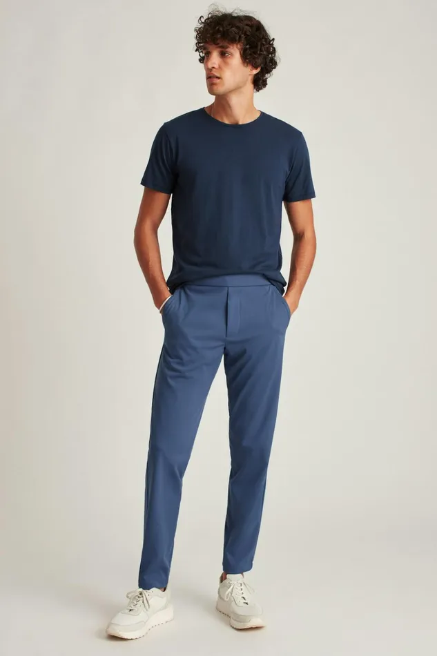 Men The Wfhq Pant Rainwashed Blue Bonobos Joggers and Athleisure