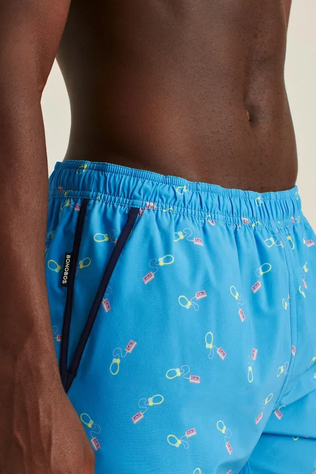 Men Throwback Swim Trunks Mixed Tapes Bonobos Swim Trunks