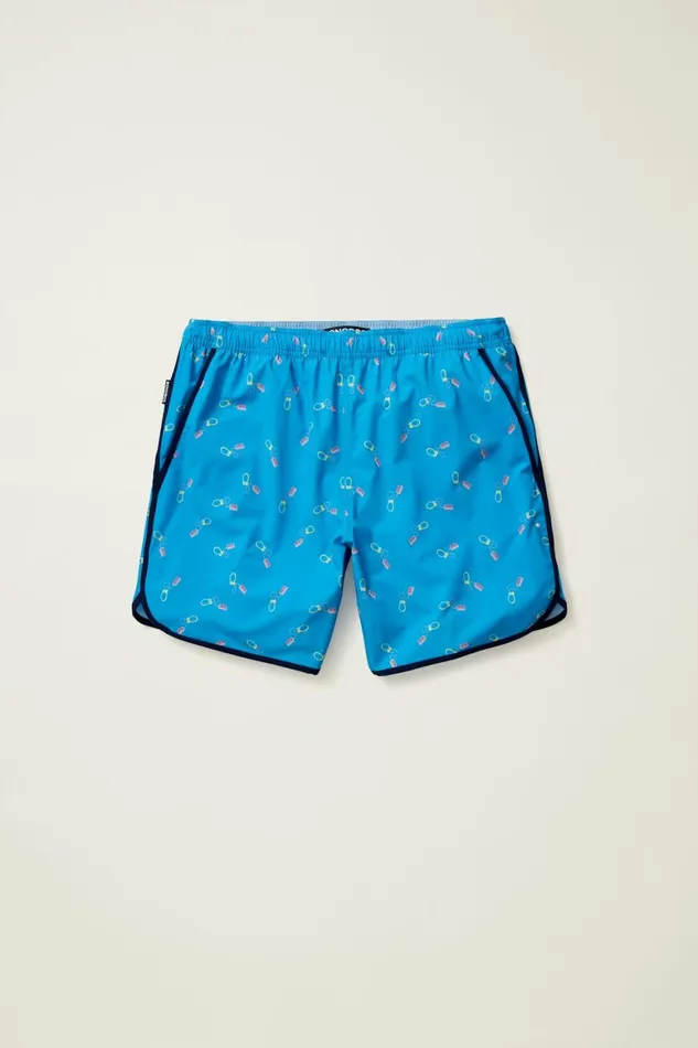 Men Throwback Swim Trunks Mixed Tapes Bonobos Swim Trunks