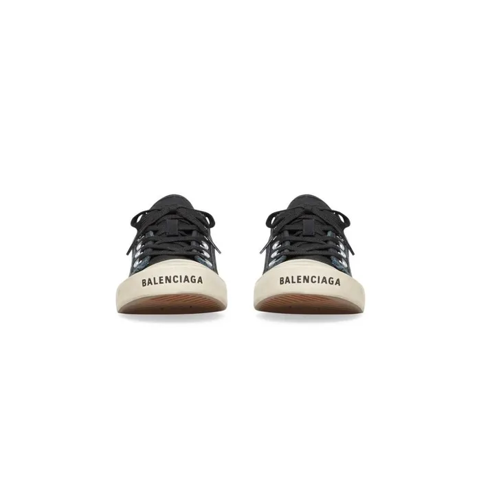 Men Trainers Balenciaga Paris Low Top Trainers In Black